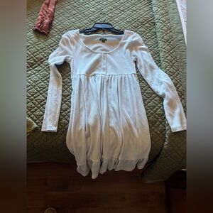 Light blue Long Sleeve Dress